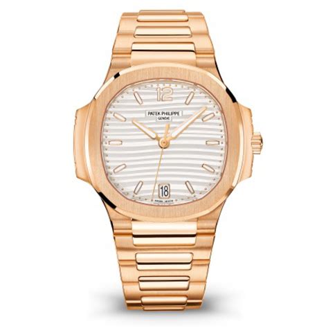 patek philippe nautilus ladies rose gold